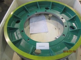 КАНАТОВЕДУЩИЙ ШКИВ ЛЕБЕДКИ MX18 750/160, KONE MINISPACE KM160049H02